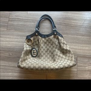 Gucci Sukey Tote GG Canvas Large